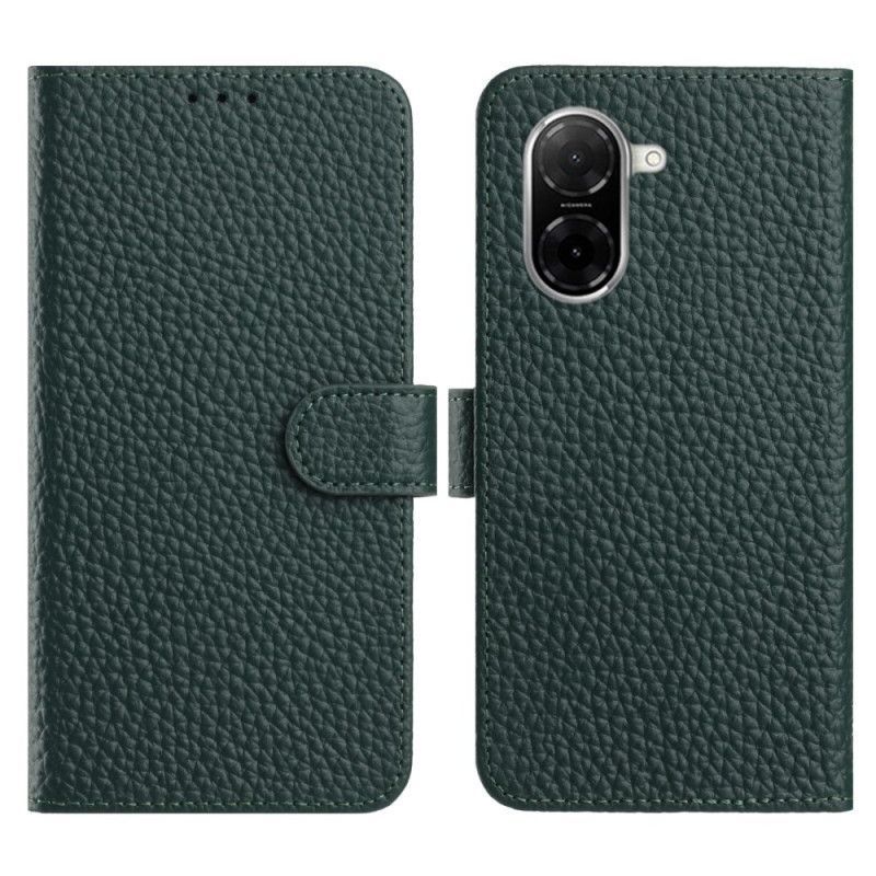 Hoousse Poco C71 Cuir Véritable