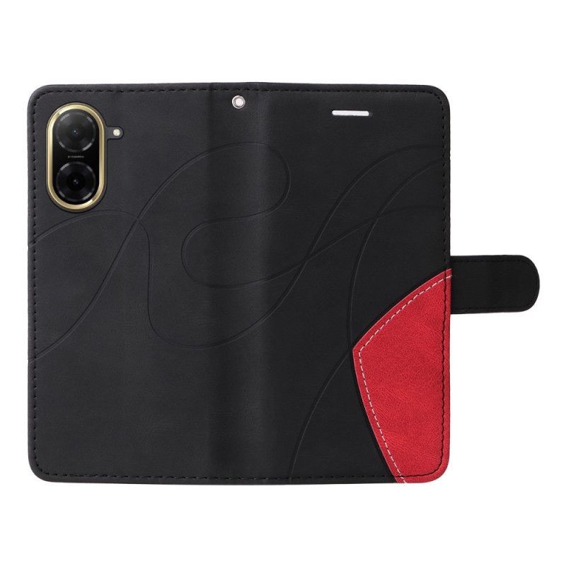 Housse Poco C71 Bicolore Ondulation