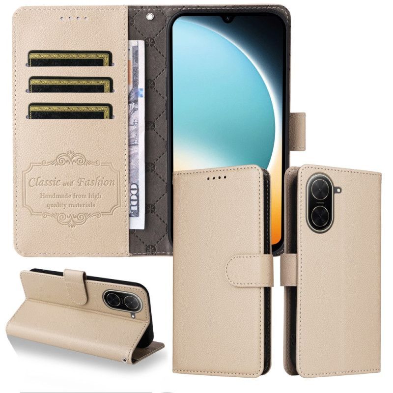 Housse Poco C71 Effet Cuir