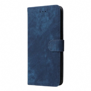 Housse Poco C71 Effet Daim Protection RFID à Lanière