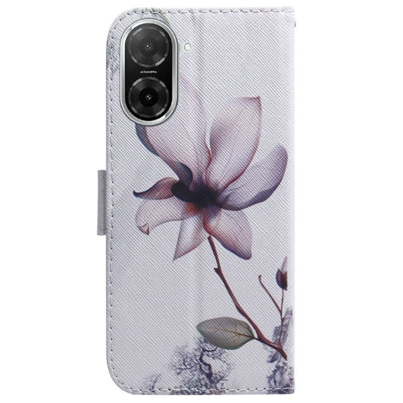 Housse Poco C71 Fleur Rose