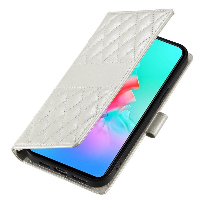 Housse Poco C71 Matelassée avec Lanière et Bandoulière