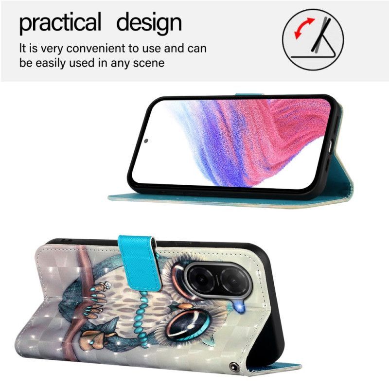 Housse Poco C71 Miss Hibou