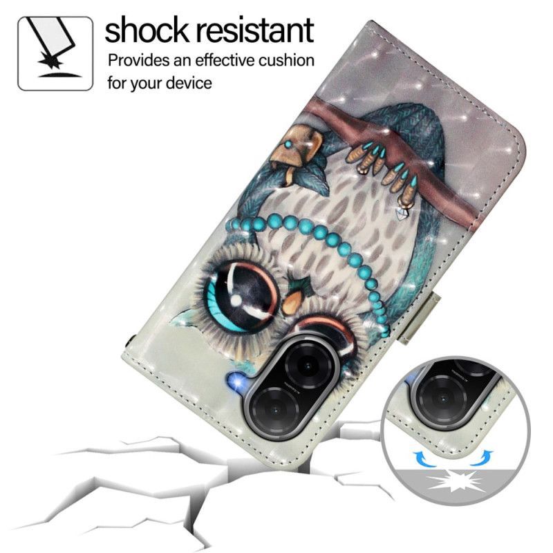 Housse Poco C71 Miss Hibou