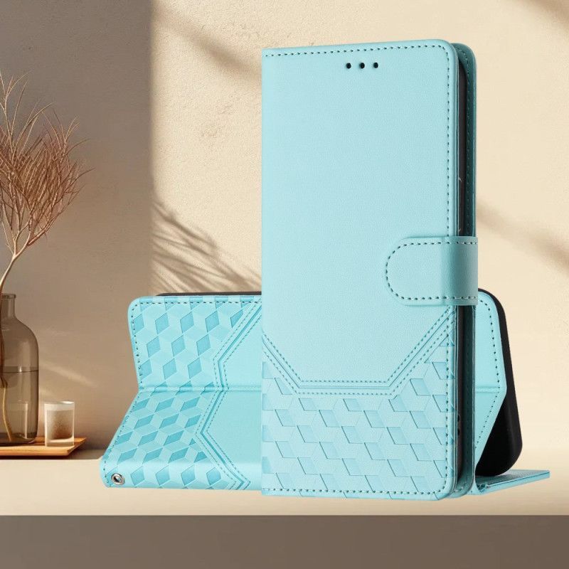 Housse Poco C71 Motif Nid d'Abeille