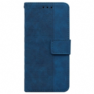 Housse Poco C71 Motif Tissé