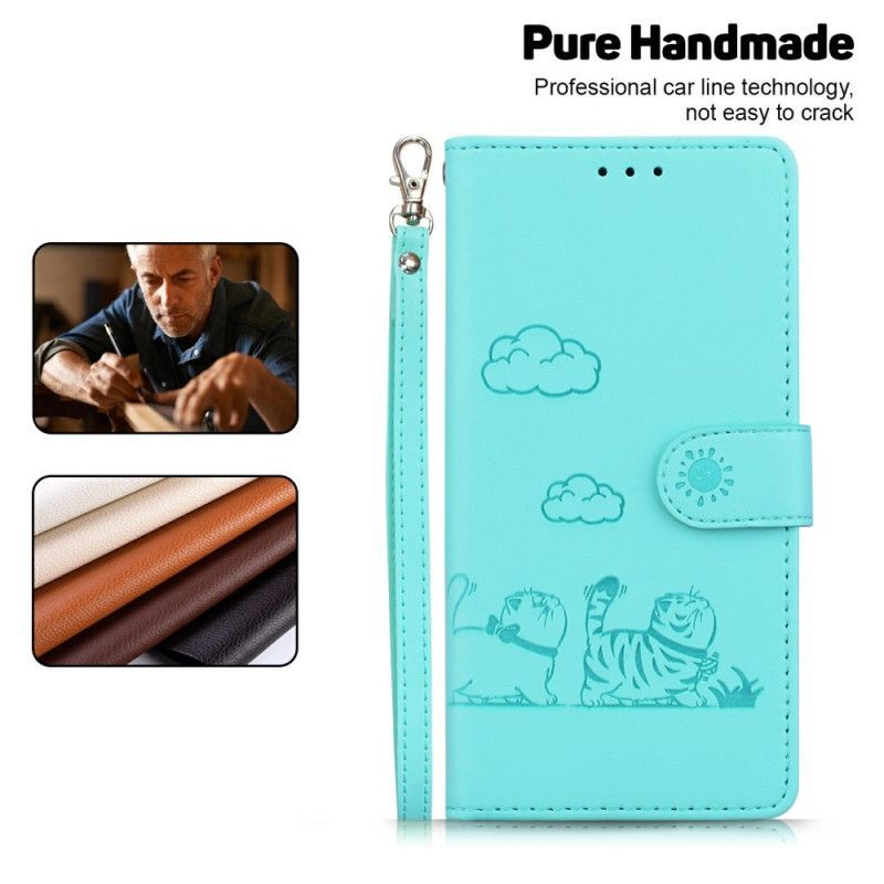 Housse Poco C71 Promanade de Chat