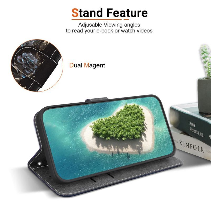 Housse Poco C71 Rose Noire