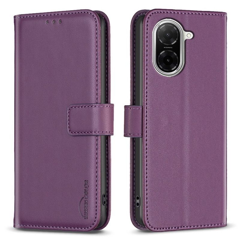 Housse Poco C71 Simili Cuir BINFEN COLOR