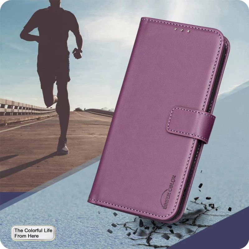 Housse Poco C71 Simili Cuir BINFEN COLOR