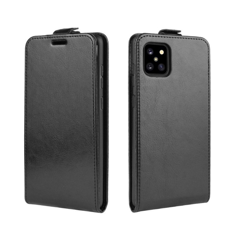 Samsung Galaxy Note 10 Lite - Housse simili cuir avec rabat verticale