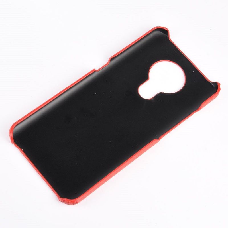 Coque Nokia 5.3 effet peau de croco