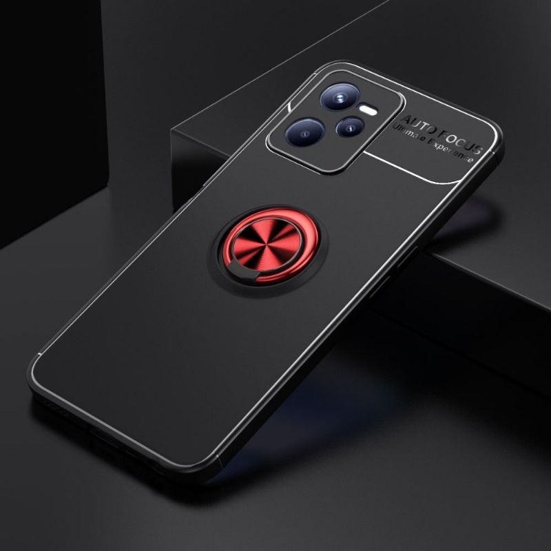 Coque Realme C35 silicone avec support rotatif