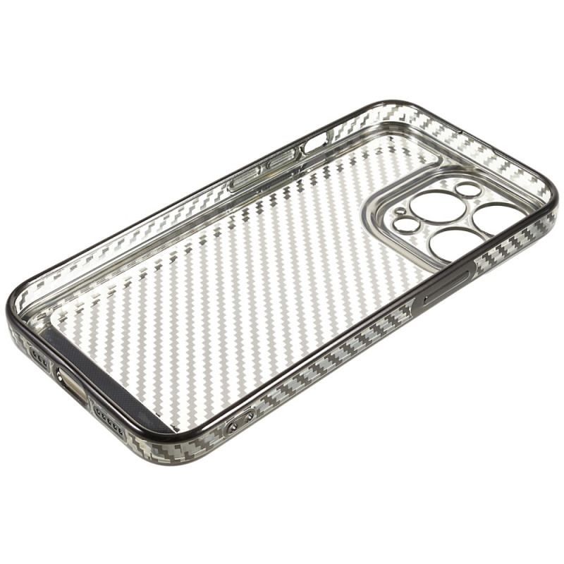 Coque iPhone 14 Pro Fibre Carbone Stylée