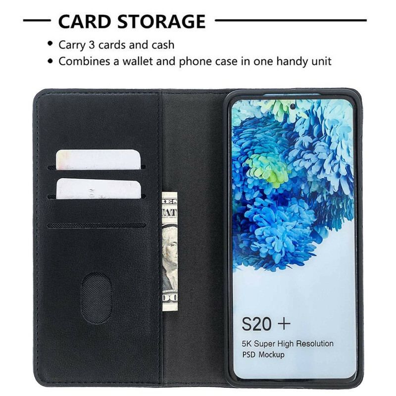 Flip Cover Samsung Galaxy S20 Plus / S20 Plus 5G Cuir Véritable Coque Détachable
