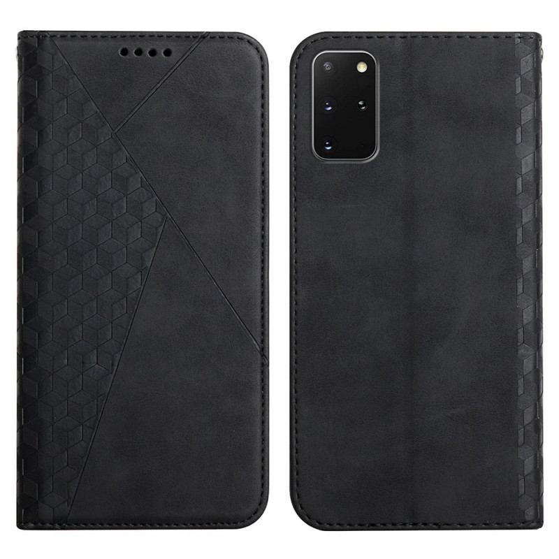 Flip Cover Samsung Galaxy S20 Plus / S20 Plus 5G Effet Cuir Géo