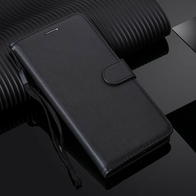 Housse Samsung Galaxy S20 Plus / S20 Plus 5G Effet Cuir à Lanière