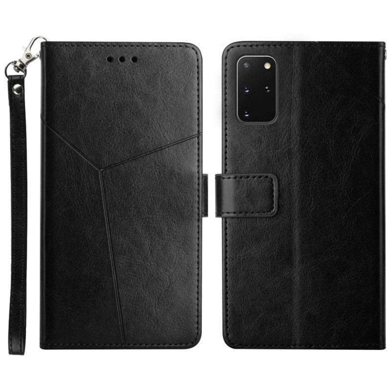 Housse Samsung Galaxy S20 Plus / S20 Plus 5G Style Cuir Géo Y Design