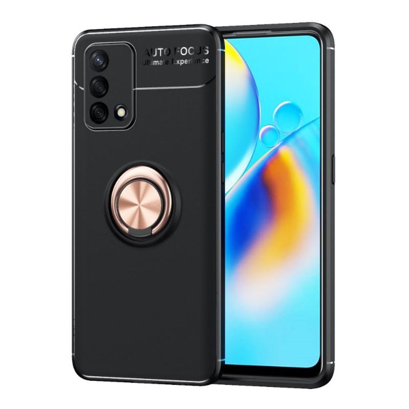 Coque Oppo A74 4G silicone avec support rotatif