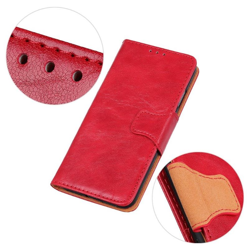 Étui Oppo A74 4G Edouard simili cuir classique