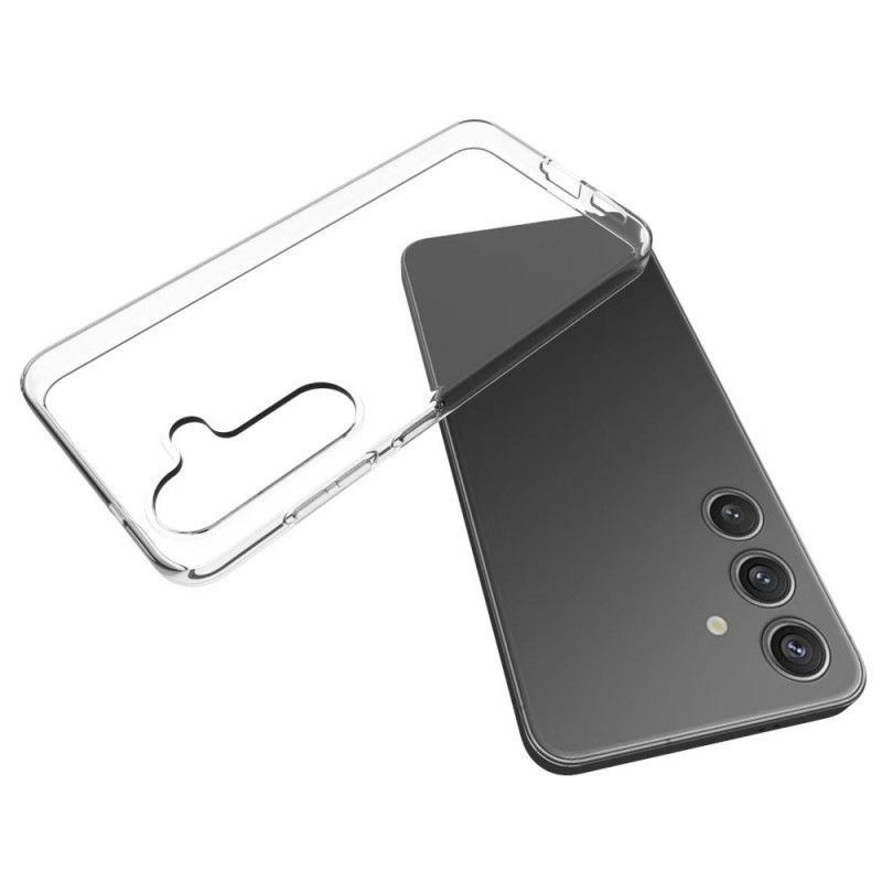 Coque Samsung Galaxy S25 5G Anti-Empreintes Digitales Transparente