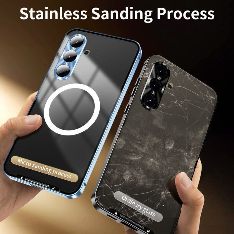 Coque Samsung Galaxy S25 5G Compatible MagSafe Dos Mat