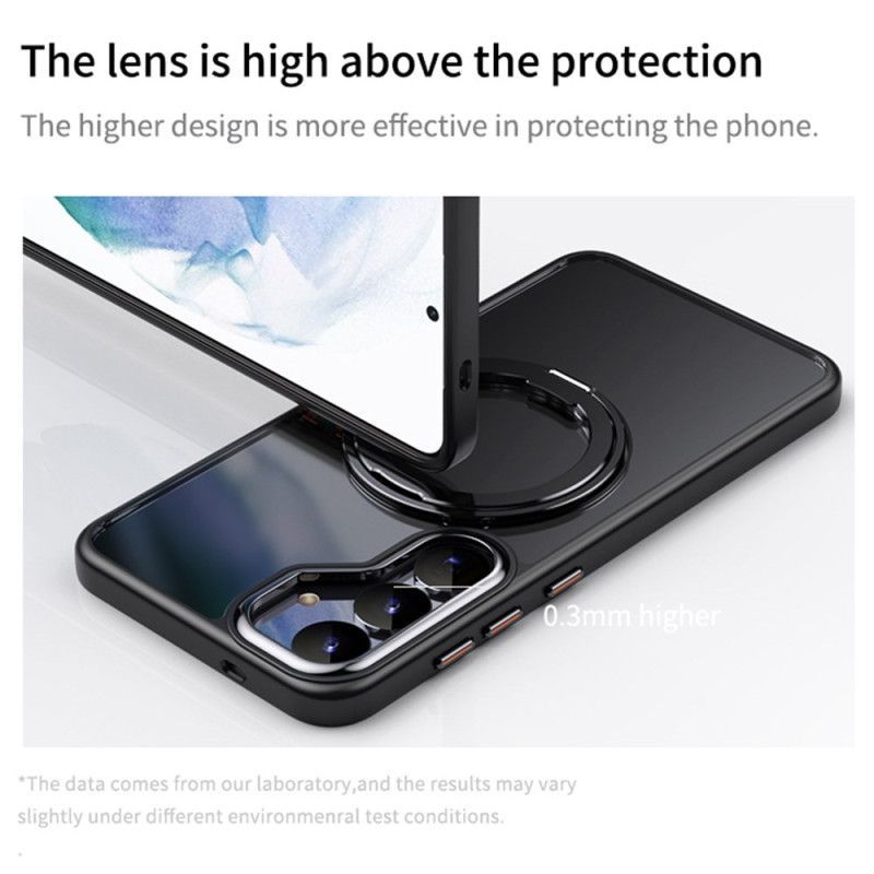 Coque Samsung Galaxy S25 5G Compatible MagSafe Sobriété avec Support