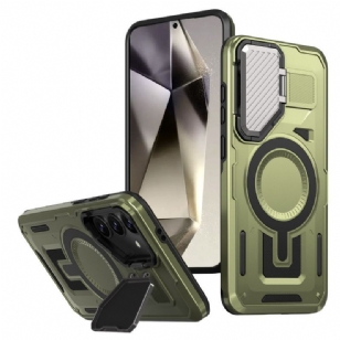 Coque Samsung Galaxy S25 5G Compatible MagSafe Support et Protecteur Objectif