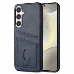 Coque Samsung Galaxy S25 5G Cuir Texturé Porte-Cartes