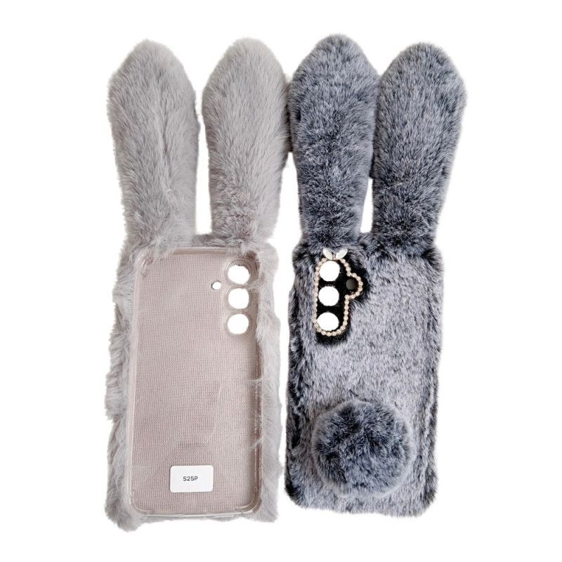 Coque Samsung Galaxy S25 5G Lapin Peluche