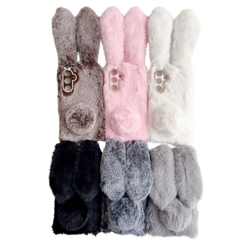 Coque Samsung Galaxy S25 5G Lapin Peluche