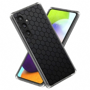 Coque Samsung Galaxy S25 5G Motif Nid d'Abeille