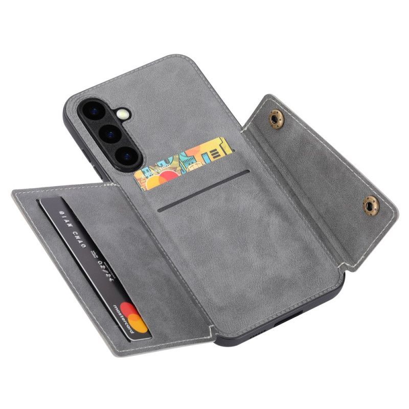 Coque Samsung Galaxy S25 5G Porte-Cartes et Support