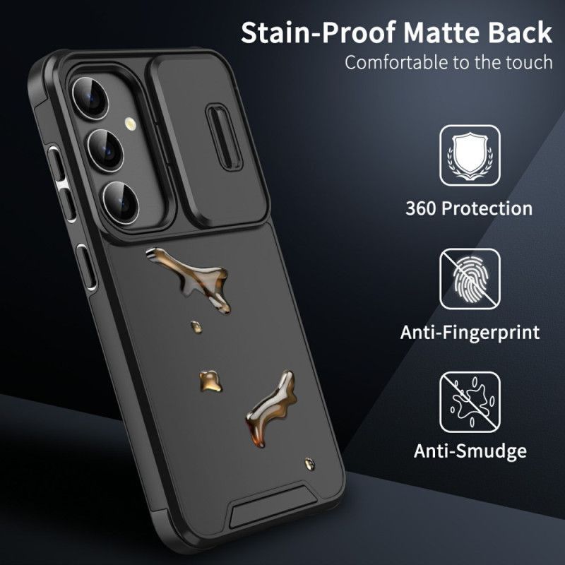 Coque Samsung Galaxy S25 5G Robuste avec Protecteur Caméra