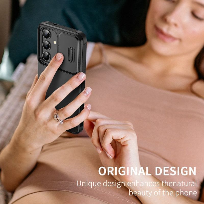 Coque Samsung Galaxy S25 5G Robuste avec Protecteur Caméra