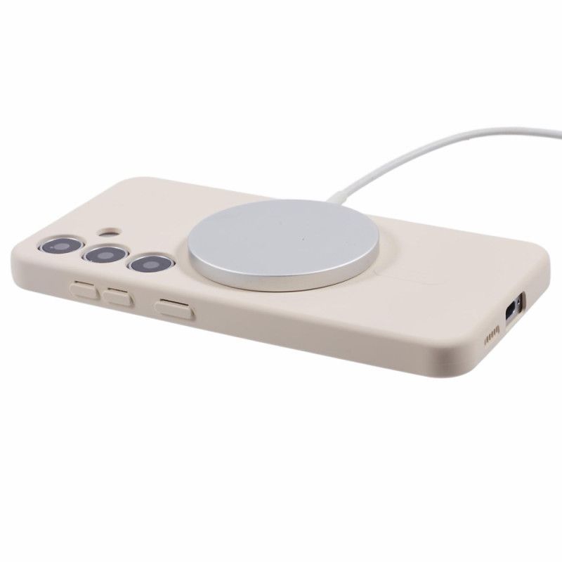Coque Samsung Galaxy S25 5G Silicone Compatible MagSafe
