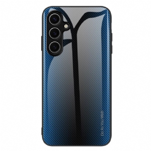 Coque Samsung Galaxy S25 5G Verre Trempé Fibre Carbone