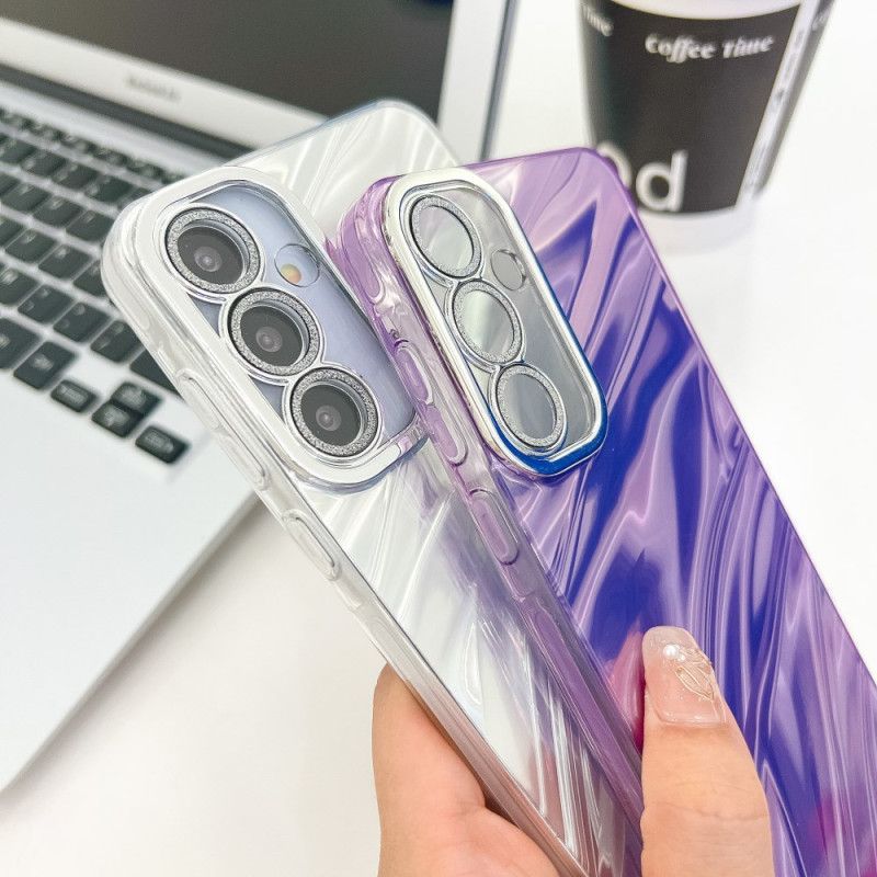 Coque Samsung Galaxy S25 Nacrée avec Film Protecteur