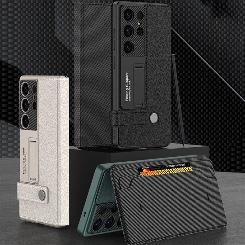 Coque Samsung Galaxy S25 Porte-Cartes et Support Premium