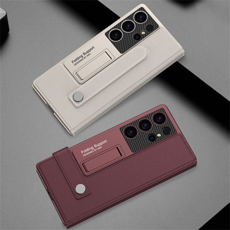 Coque Samsung Galaxy S25 Porte-Cartes et Support Premium