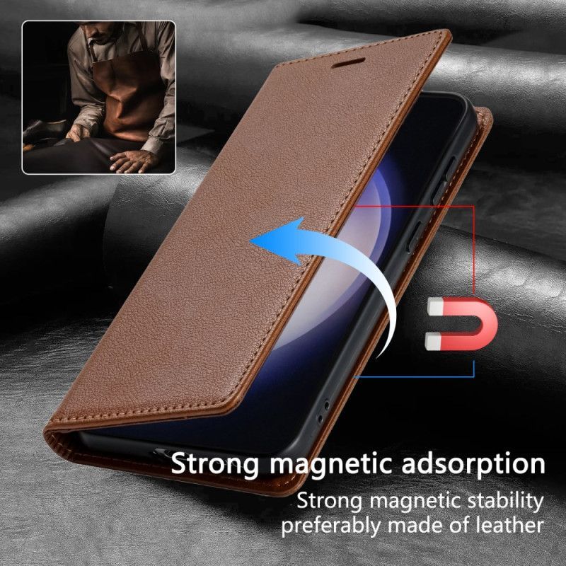 Flip Cover Samsung Galaxy S25 5G Fermeture Magnétique
