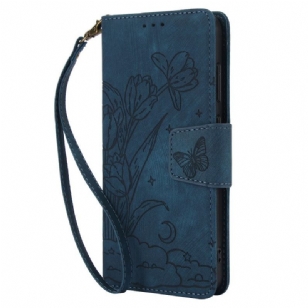 Housse Samsung Galaxy S25 5G Effet Daim Motif Floral