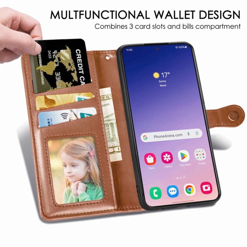 Housse Samsung Galaxy S25 5G Fermoir Magnétique