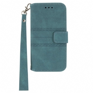 Housse Samsung Galaxy S25 5G Frises et Lanière