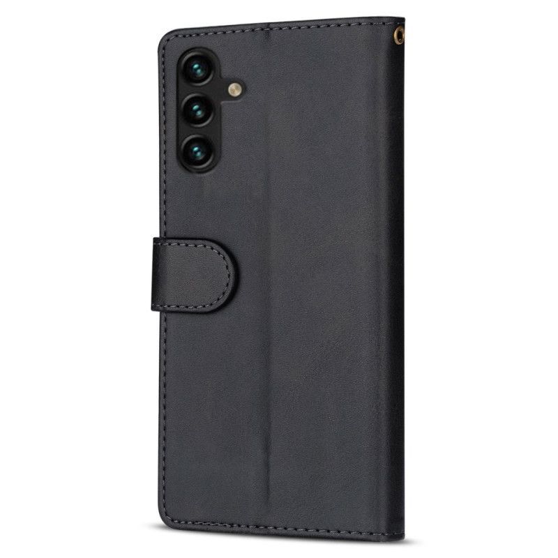Housse Samsung Galaxy S25 5G Porte-Monnaie à Lanière