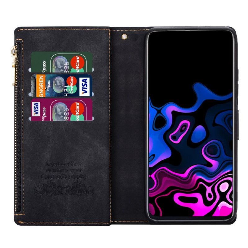 Housse Samsung Galaxy S25 5G Portefeuille Motif Géométrique