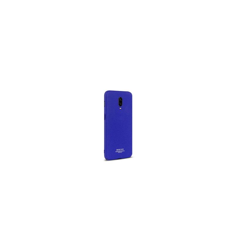 Coque OnePlus 6T IMAK avec anneau amovible - Bleu