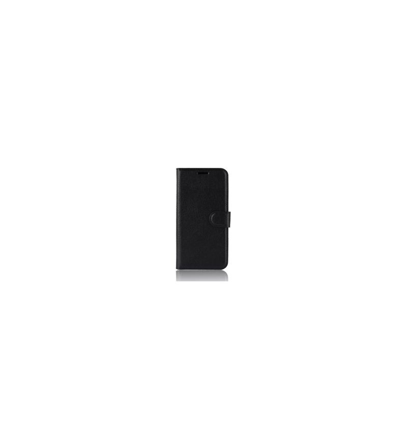Housse OnePlus 6T Style cuir porte cartes