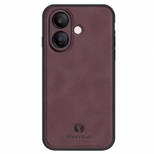 Coque Vivo V60 Lite Effet Cuir Renforcée