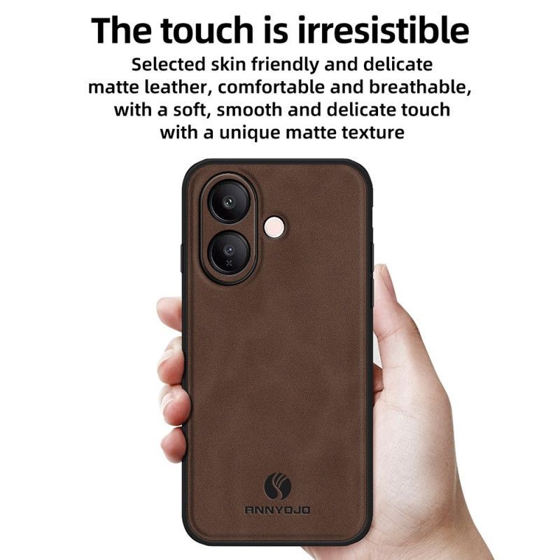 Coque Vivo V60 Lite Effet Cuir Renforcée